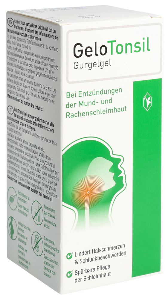 GeloTonsil Gurgelgel Fl 200 ml