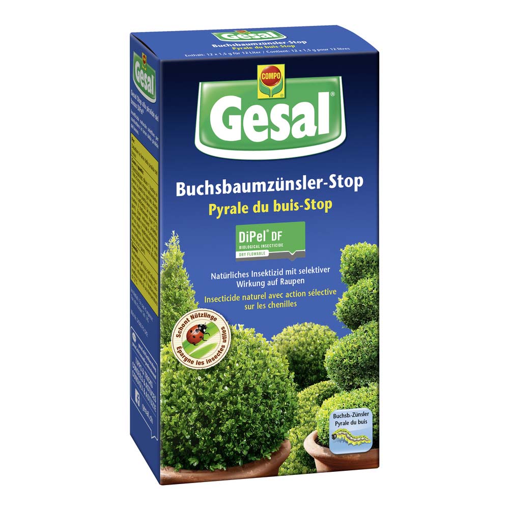 Gesal Buchsbaumzünsler-Stop DiPel DF 12 x 1.5 g