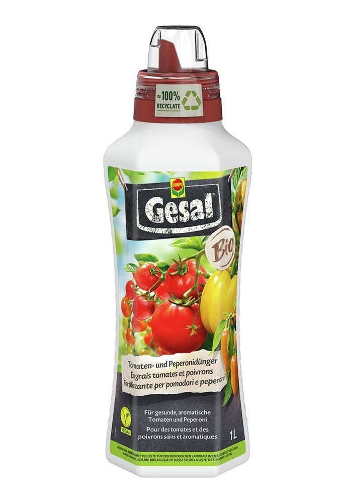 Gesal Tomaten- und Peperonidünger Bio Fl 1 lt