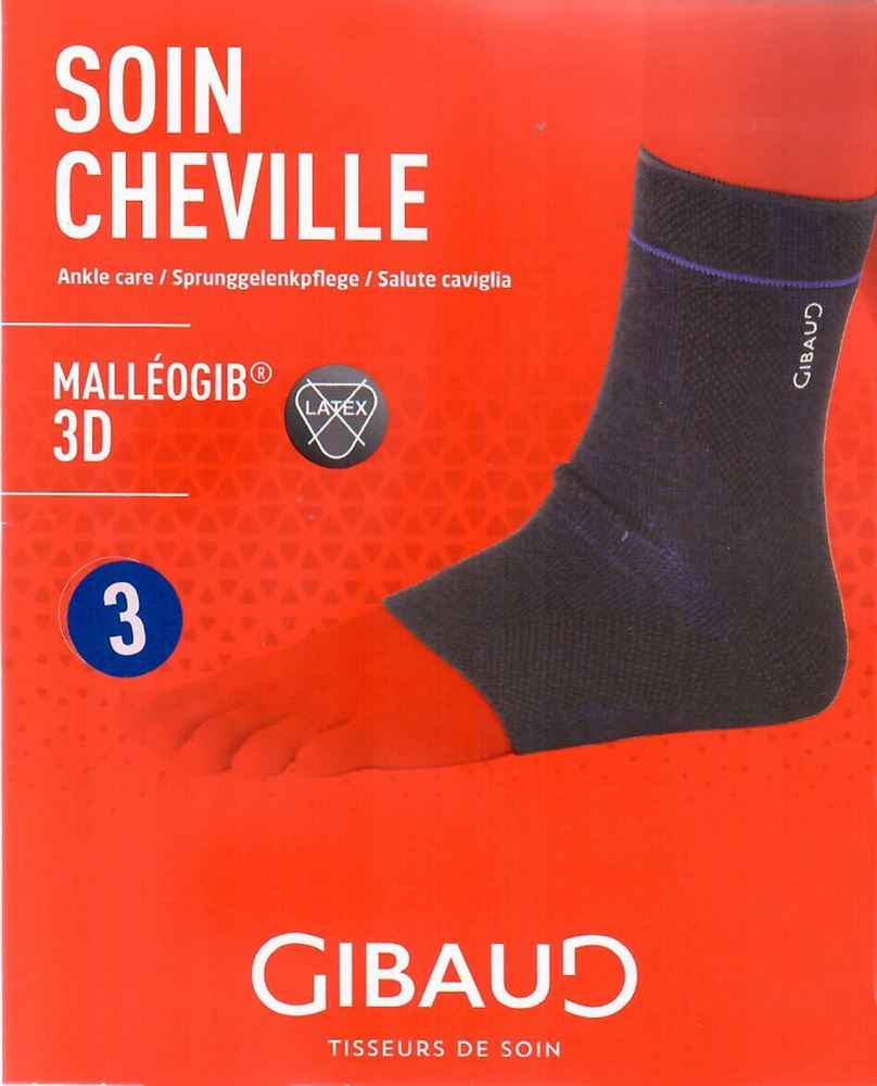 Gibaud Malleogib 3D Sprunggelenkbandage Gr3 23-26cm
