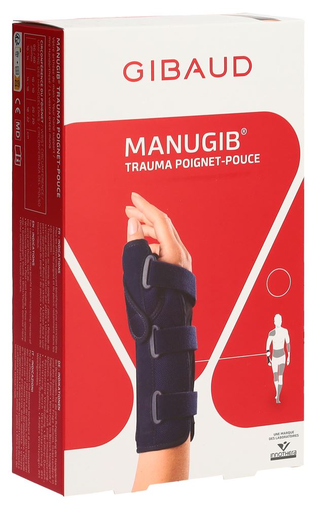 Gibaud Manugib Trauma Handgelenk Daumen 2L 18-22cm links
