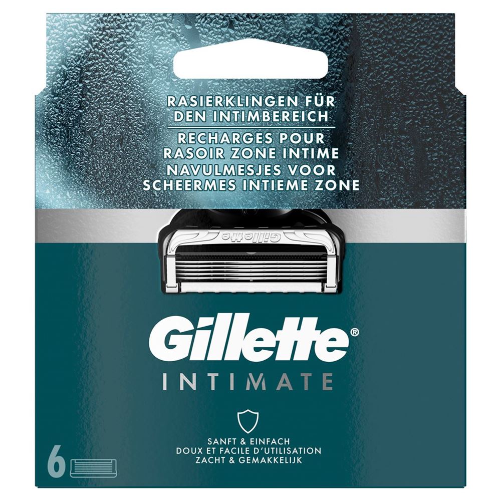 Gillette Intimate Systemklingen 6 Stk
