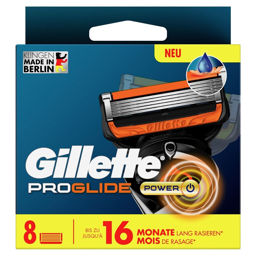 Gillette ProGlide Power Systemklingen 8 Stk