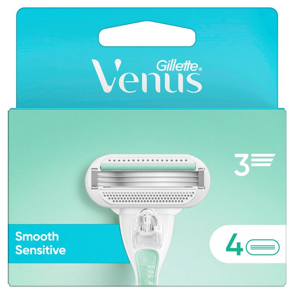 Gillette Venus Smooth Sensitive Systemklingen 4 Stk