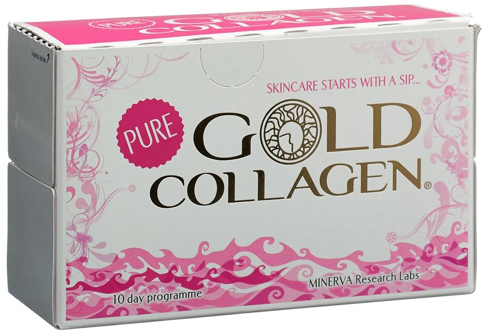 Gold Collagen Pure complément alimentaire au collagène 10 x 50 ml