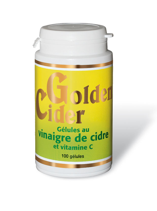 Golden Cider Apfelessig Kapseln 100 Kapseln (Deutsch Verpackung)