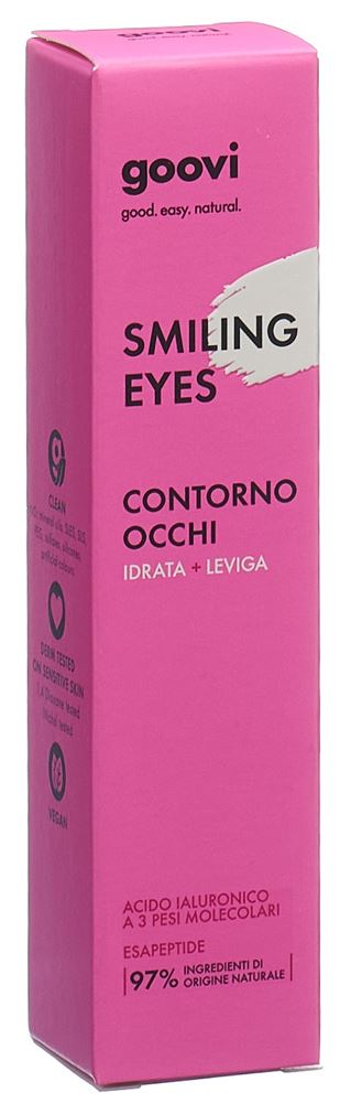 Goovi Smiling Eyes Augencreme Tb 15 ml