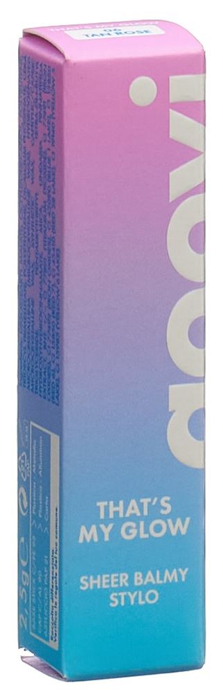 Goovi That's MY Glow Getönter Lippenbalsam 06 Tan Rose 2.5 g