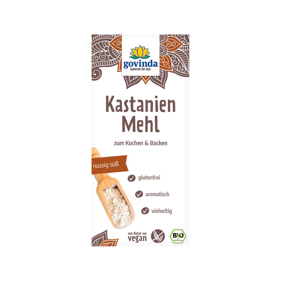 Govinda Kastanienmehl Bio Btl 350 g