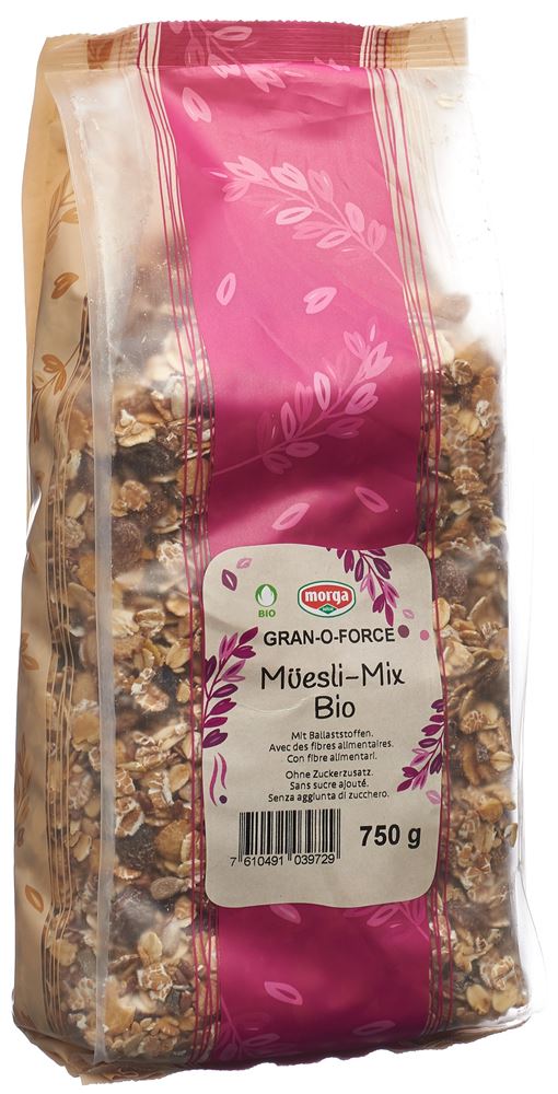 Granoforce Müesli Mix ohne Zuck Bio Knospe 750 g