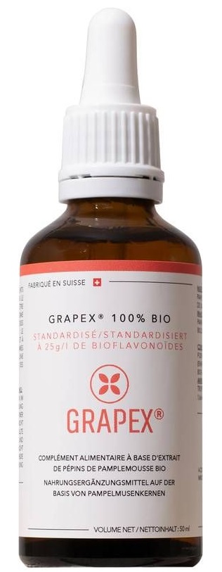 Grapex standardisiert auf 25g/l Bioflavonoide Grapefruitkern Extrakt Bio 50 ml
