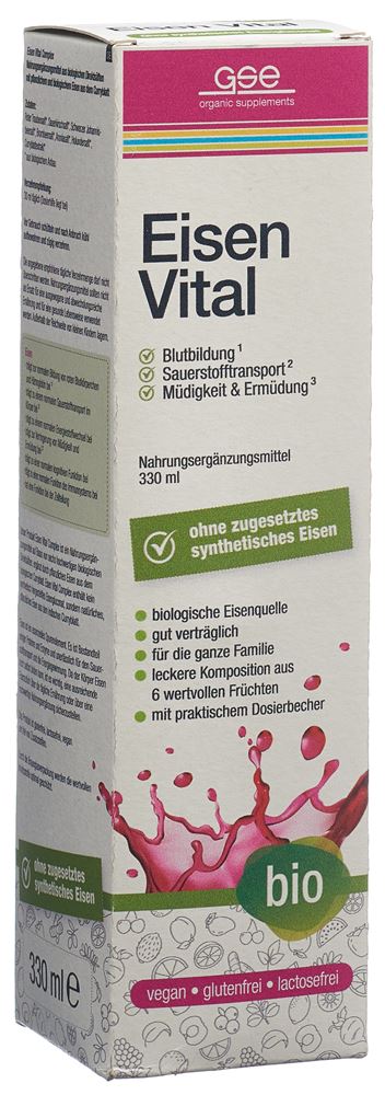 GSE Eisen Vital Complex liq Bio Fl 330 ml
