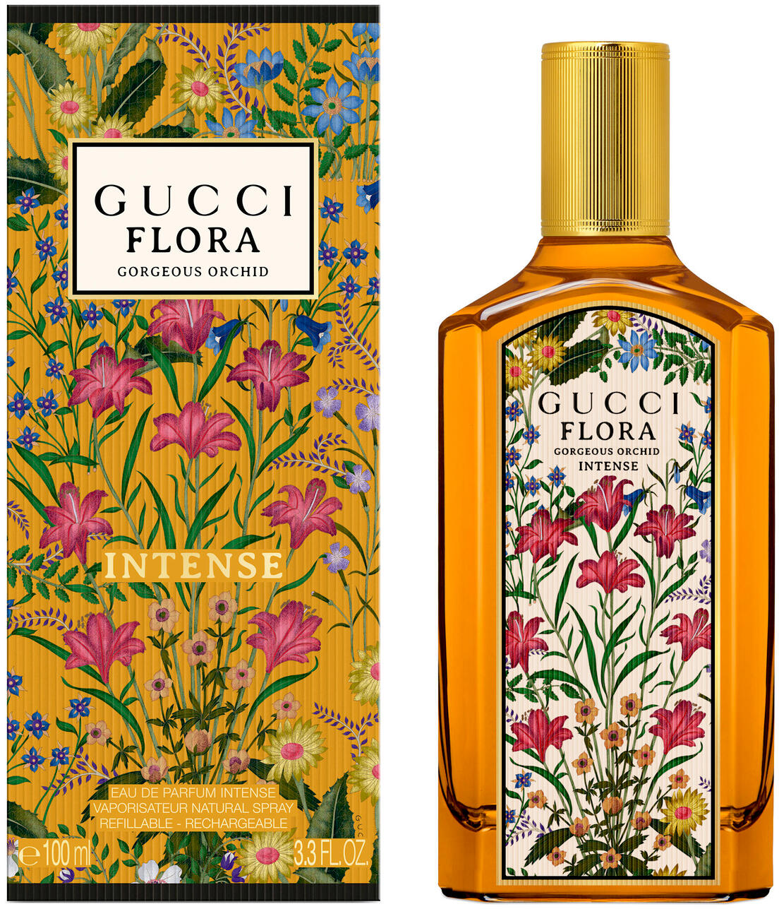 Gucci Flora Gorgeous Orchid Eau de Parfum Intense Refillable 100 ml