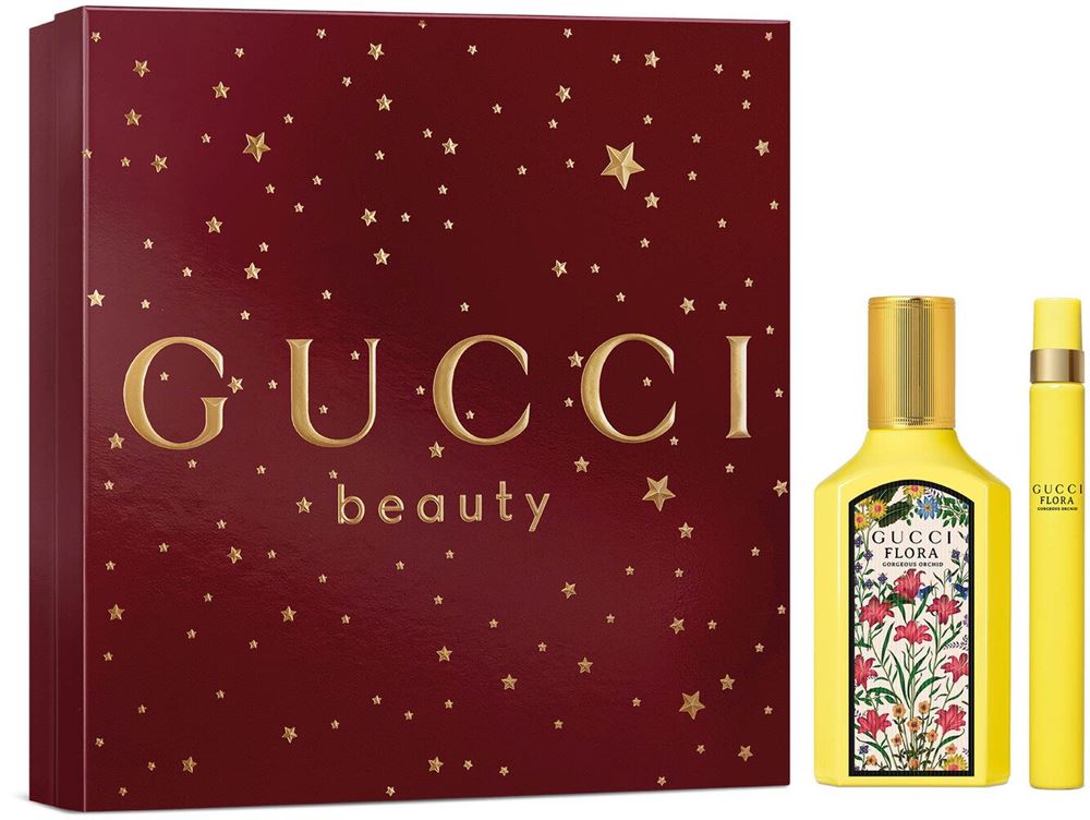 Gucci XMAS-Set Flora Orchid Eau de Parfum 50ml + PS 10ml