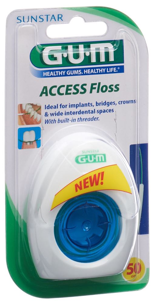 GUM Access Floss Zahnseide 50 Stk