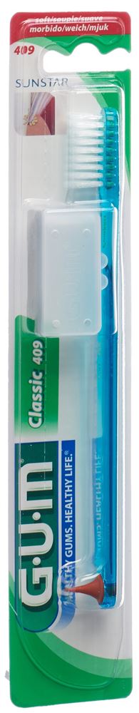 GUM Classic Zahnbürste Compact Soft 4-reihig