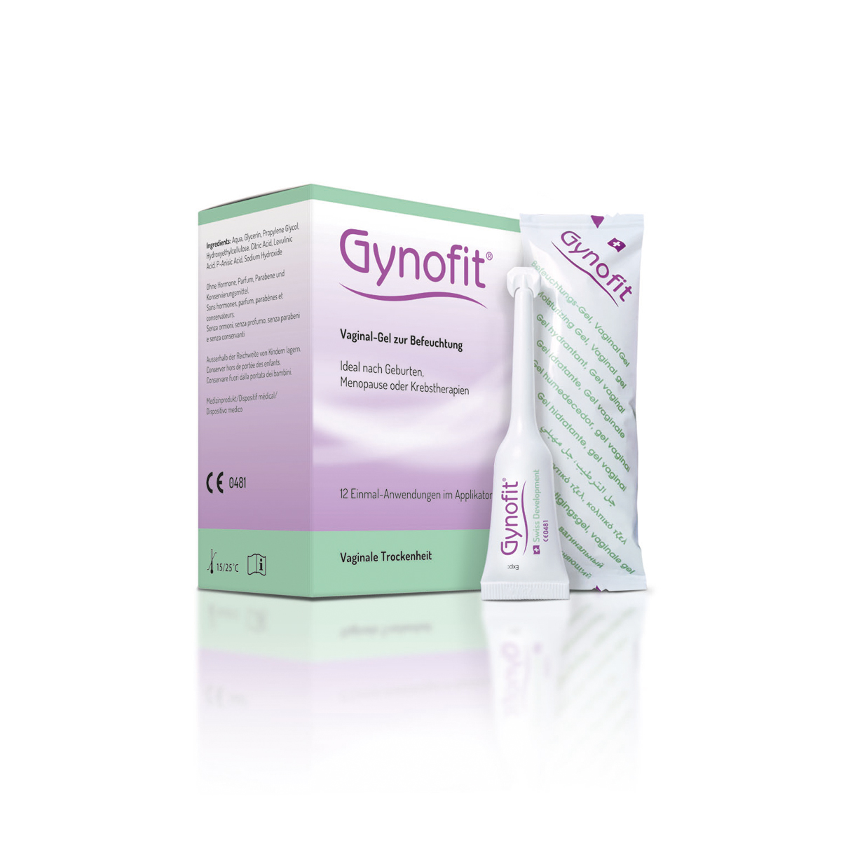 Gynofit Befeuchtungs-Gel Vaginalgel 12 x 5 ml