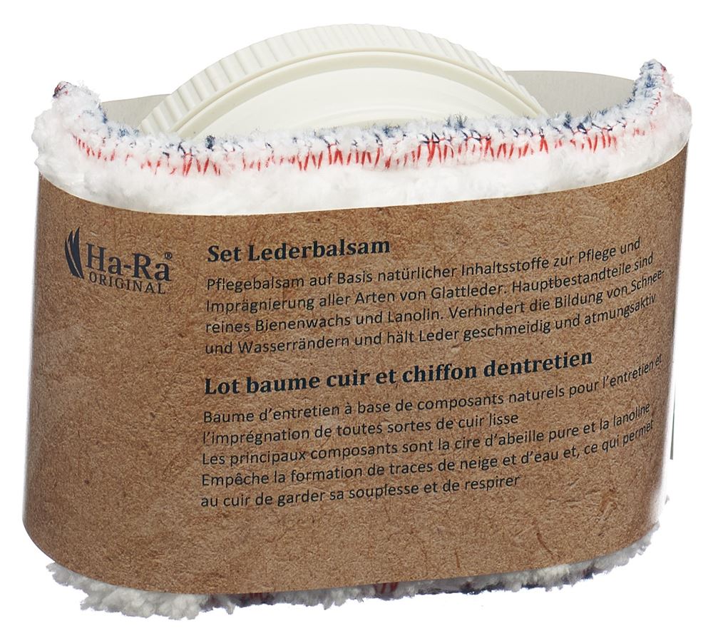 Ha-Ra Lederbalsam 180ml mit Lederpflegetuch