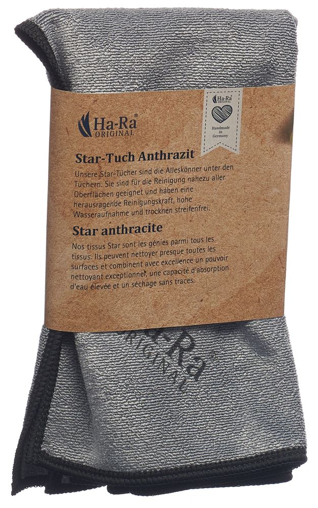 Ha-Ra Star-Tuch anthrazit