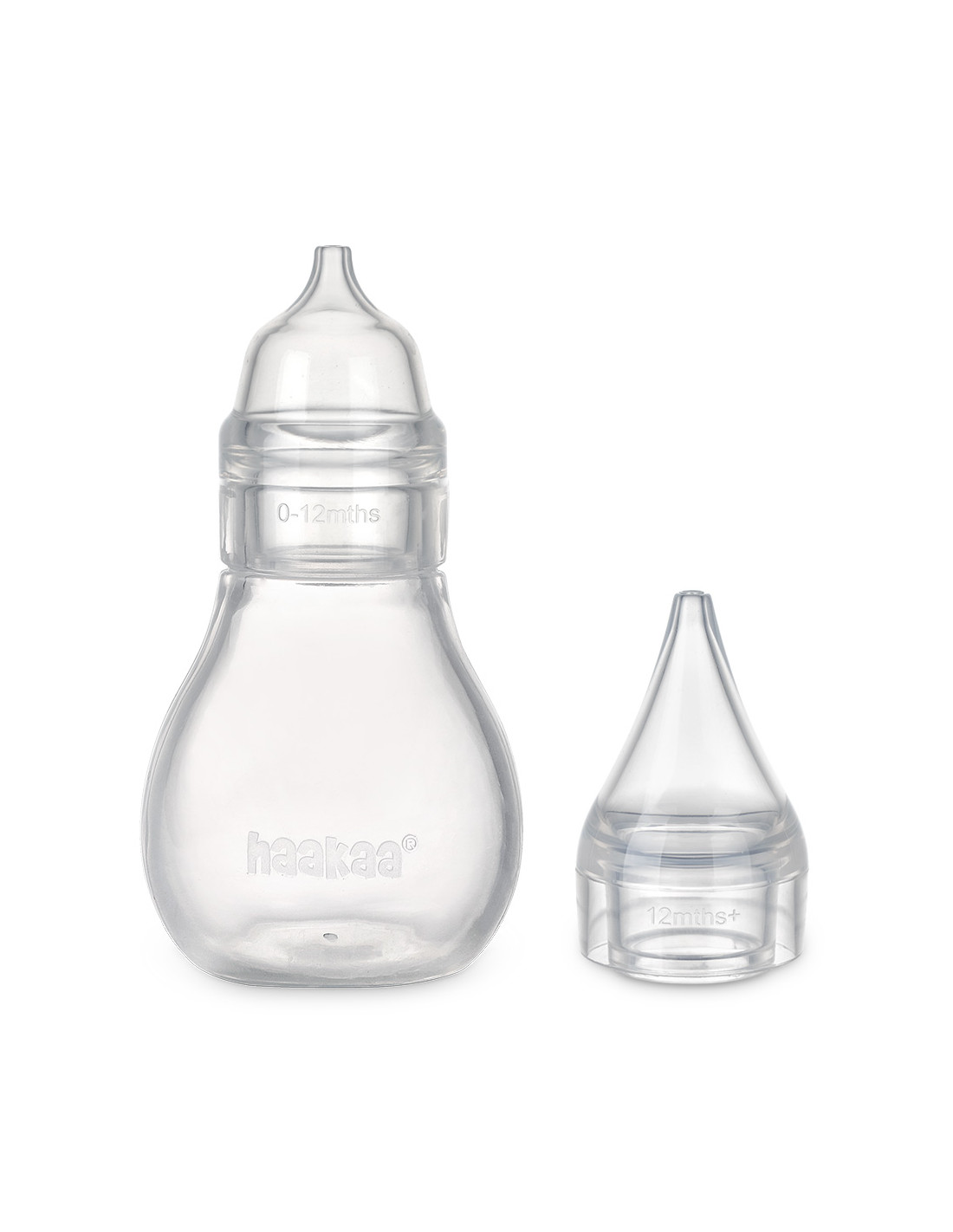 haakaa Nasensauger Easy-Squeezy 2 Aufsätze 2 Stk