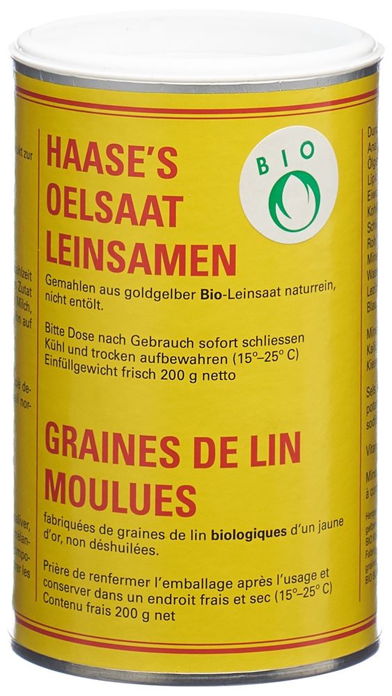 Haase Ölsaatkur Leinsamen Ds 200 g