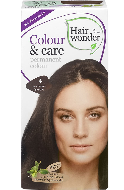 Hairwonder Colour & Care 4 braun