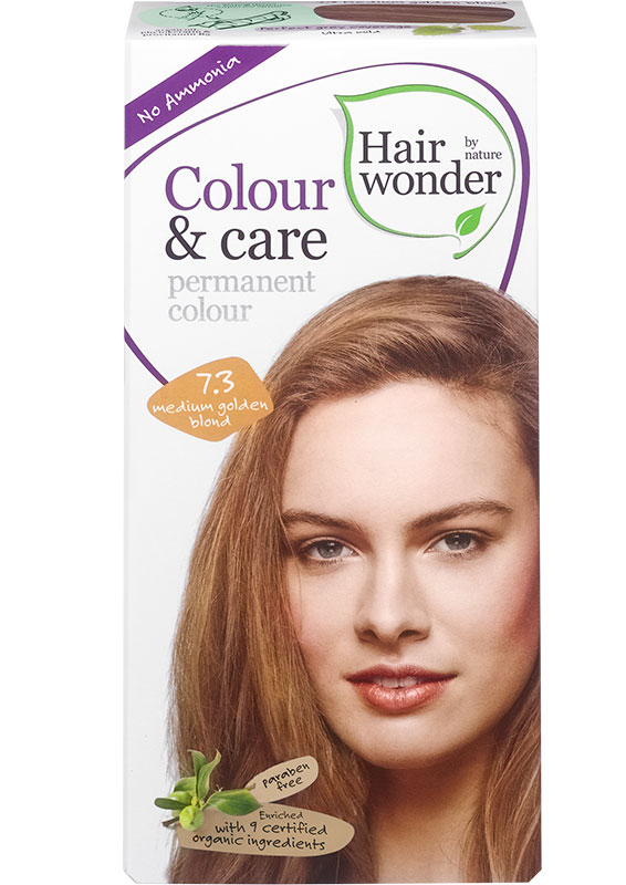 Hairwonder Colour & Care 7.3 gold blond