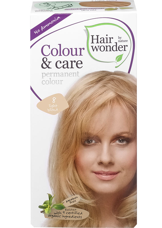 Hairwonder Colour & Care 8 hell blond