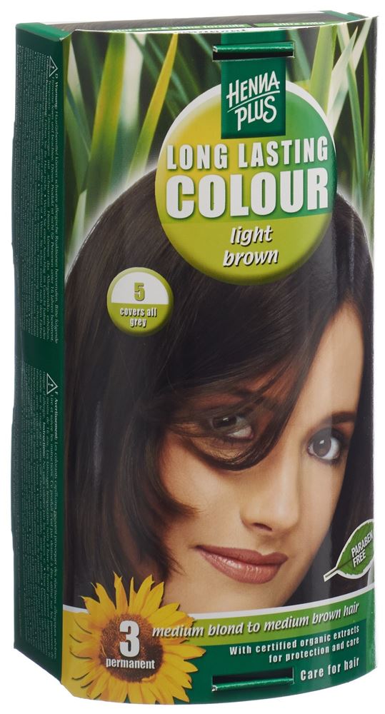 Hairwonder Long Last Colour 5 hellbraun 100 ml