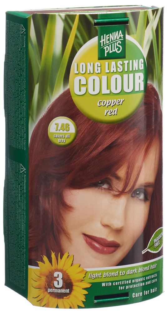 Hairwonder Long Last Colour 7.46 copper red