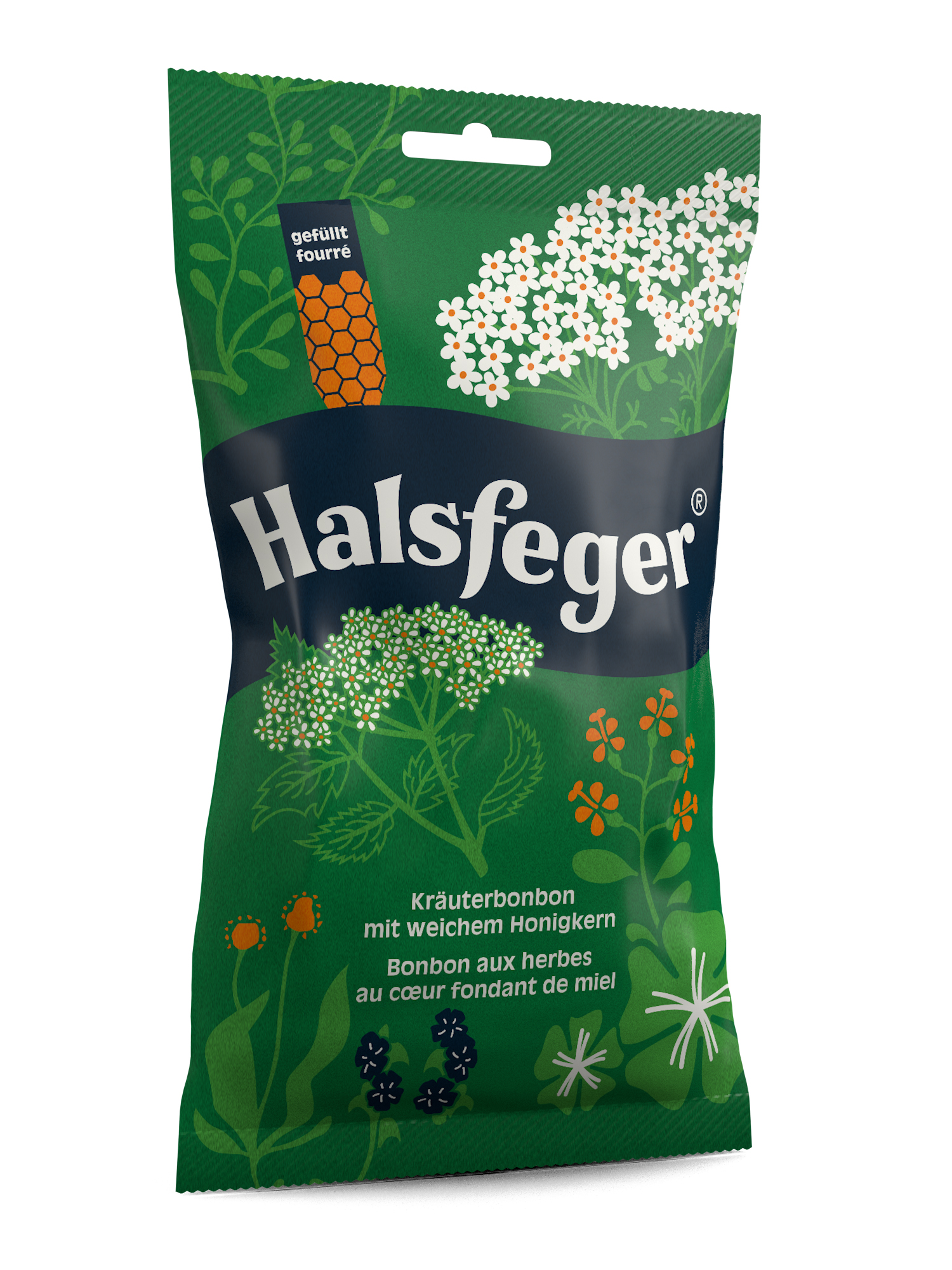 Halsfeger Kräuterbonbon Beutel 90 G
