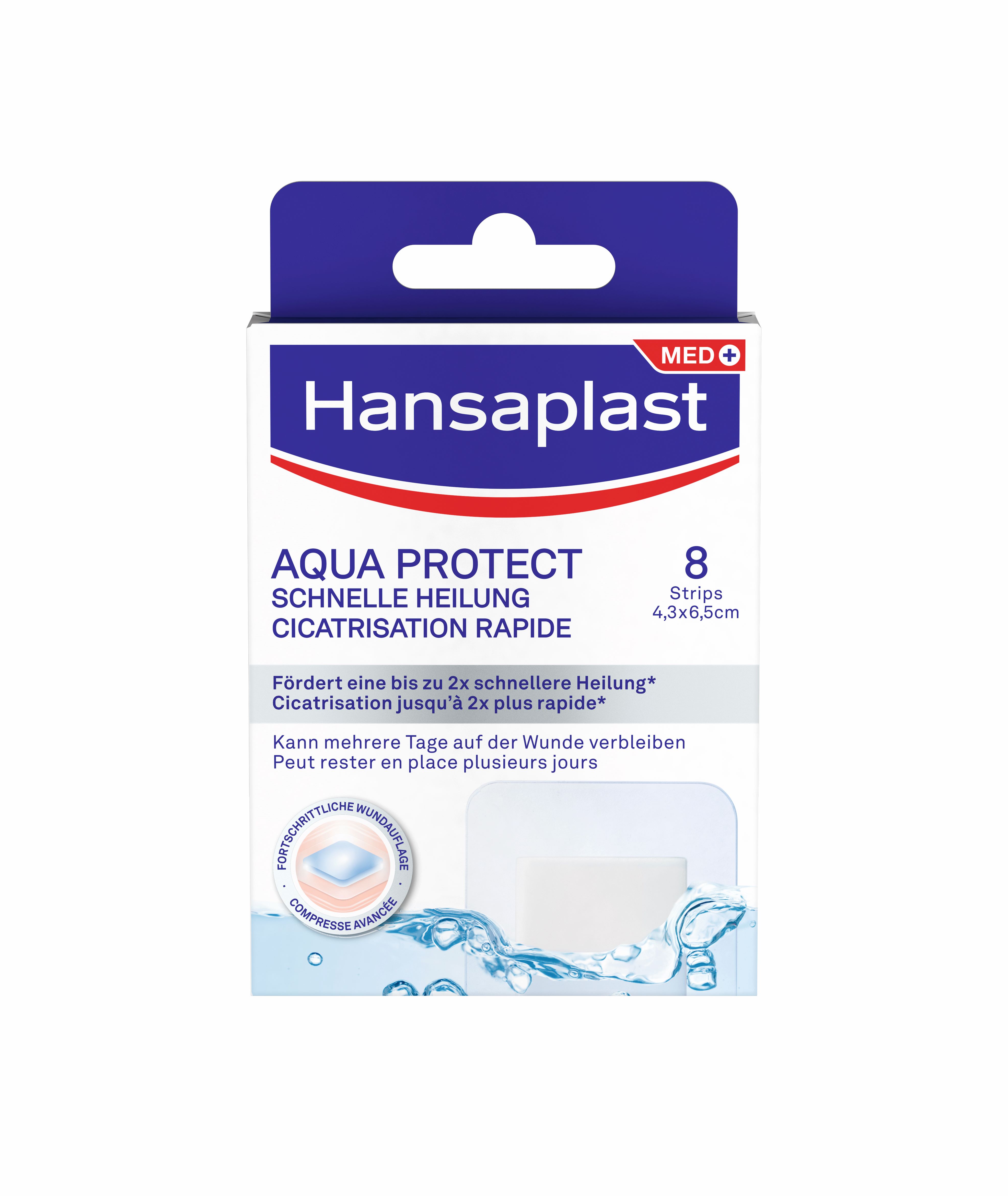 Hansaplast Aqua Protect Schnelle Heilung 8 Stk