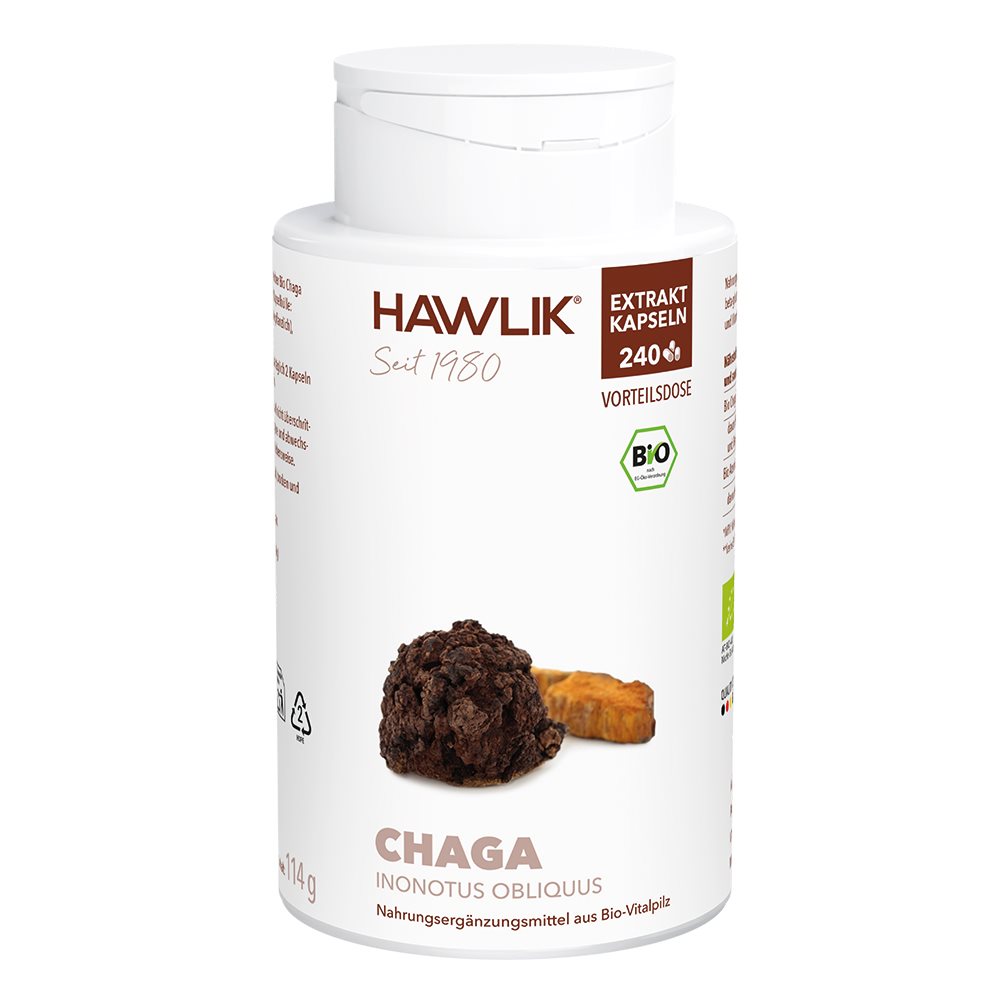 Hawlik Chaga Extrakt Kaps 240 Stk