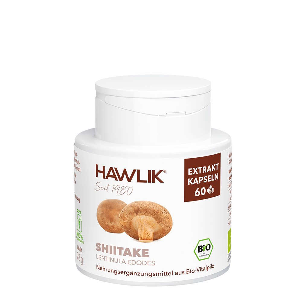 Hawlik Shiitake Extrakt Kaps 60 Stk