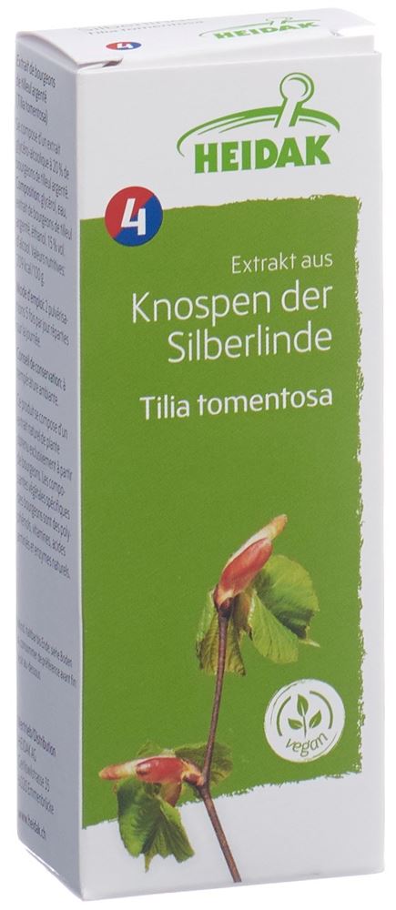 Heidak Knospe Silberlinde Tilia tomentosa Glyc Maz Fl 30 ml