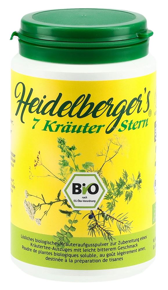Heidelbergers 7 Kräuter Stern Plv Bio Ds 100 g