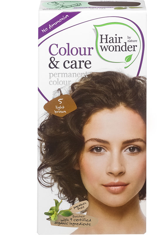 Henna Hairwonder Colour & Care 5 hellbraun