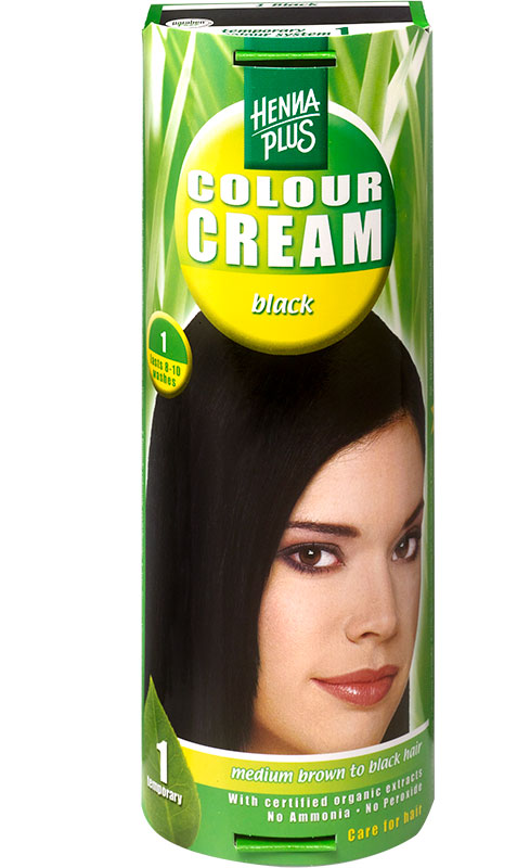 Henna Plus Colour Cream 1 schwarz 60 ml