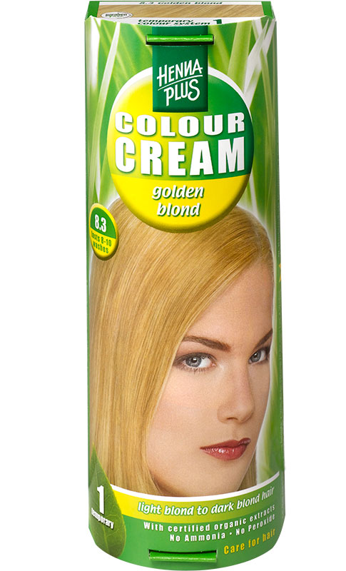 Henna Plus Colour Cream 8.3 gold blond 60 ml