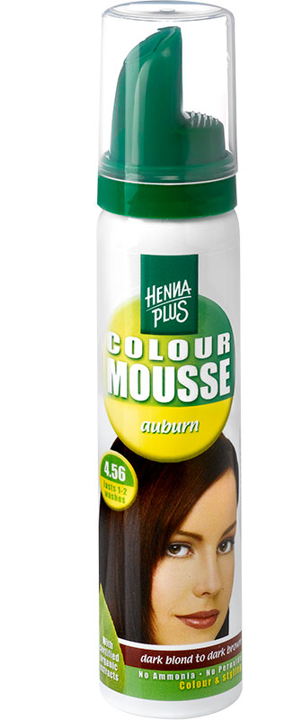 Henna Plus Colour Mousse 4.56 auburn 75 ml