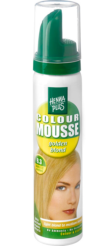 Henna Plus Colour Mousse Golden blond 8.3 75 ml