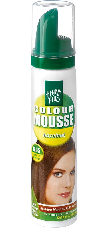Henna Plus Colour Mousse Hazelnut 6.35 75 ml