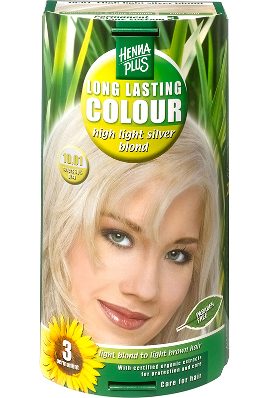 Henna Plus Long Last Colour 10.01 silberblond