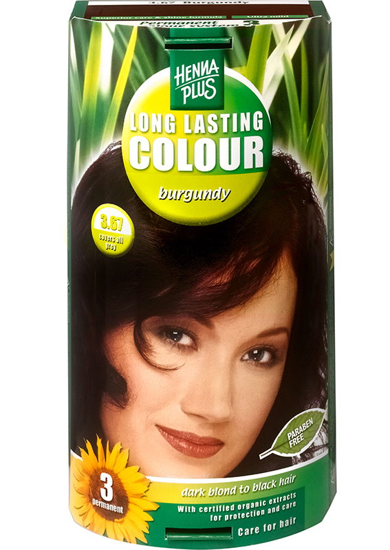 Henna Plus Long Last Colour 3.67 burgund