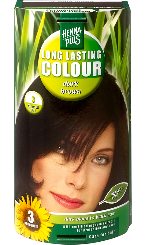 Henna Plus Long Last Colour 3 dunkelbraun