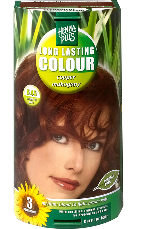 Henna Plus Long Last Colour 6.45 kupfer mahagoni