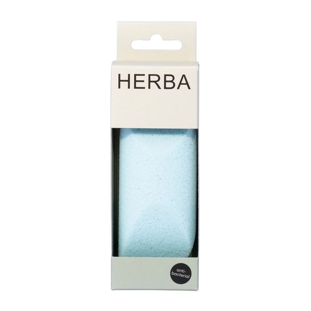 Herba Bimsschwamm mit Silber Ionen hellblau
