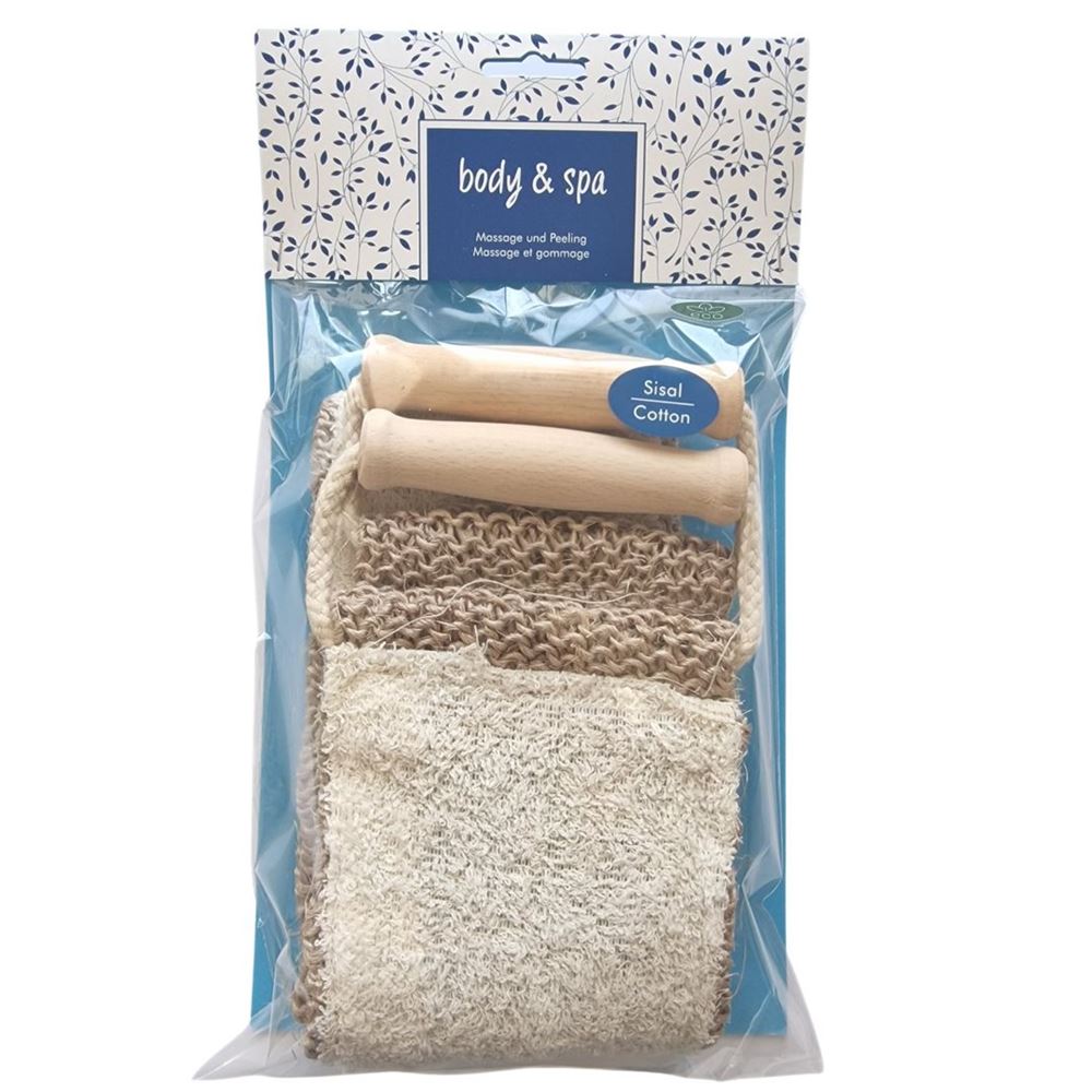 Herba Body & Spa Rückengürtel Sisal-Baumwolle