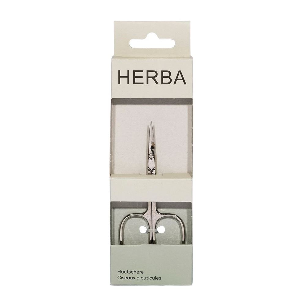 Herba Hautschere vernickelt