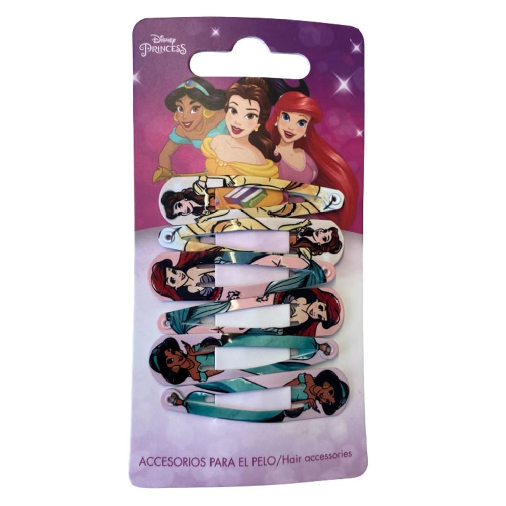 Herba Kids Clips Disney Princess 6 Stk